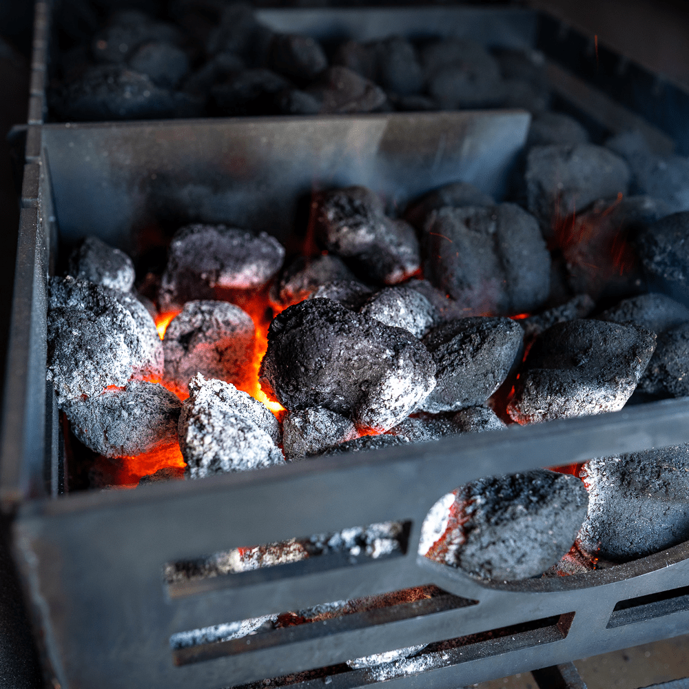 Charcoal basket for sales grill