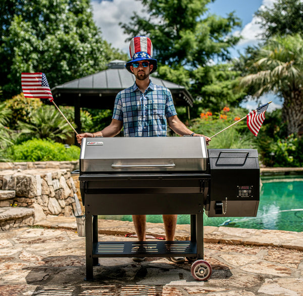 4th of July Hot Dogs on the ASF Pellet Grill! All Seasons Feeders