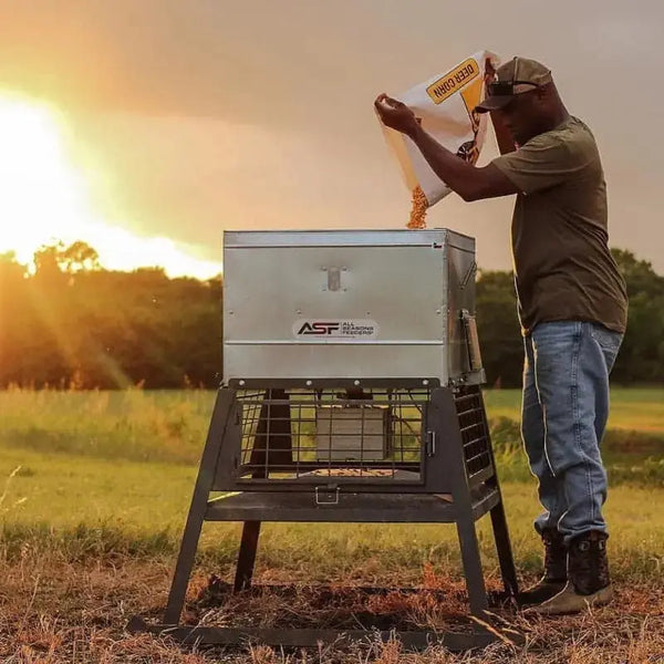 STAND-FILL-DEER-FEEDERS All Seasons Feeders