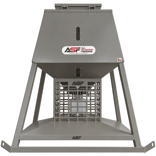 1,000lb HD Stand and Fill® feeder, front view