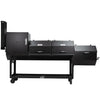 48" x 20" BBQ Pit w/ Firebox & Smoker