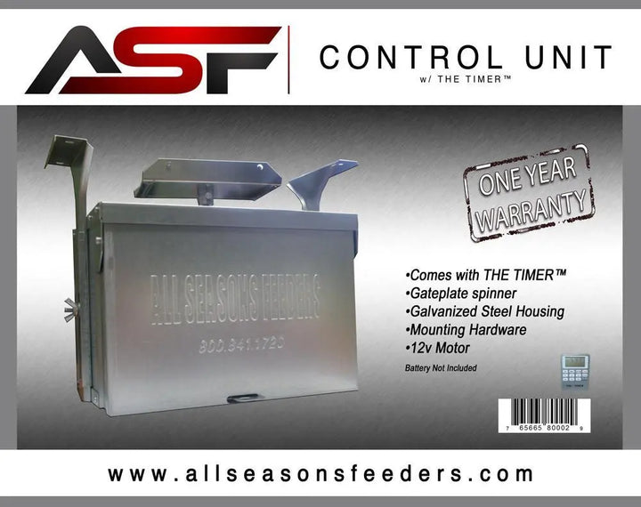 12-Volt Control Box | Feeder Control Unit | All Seasons Feeders