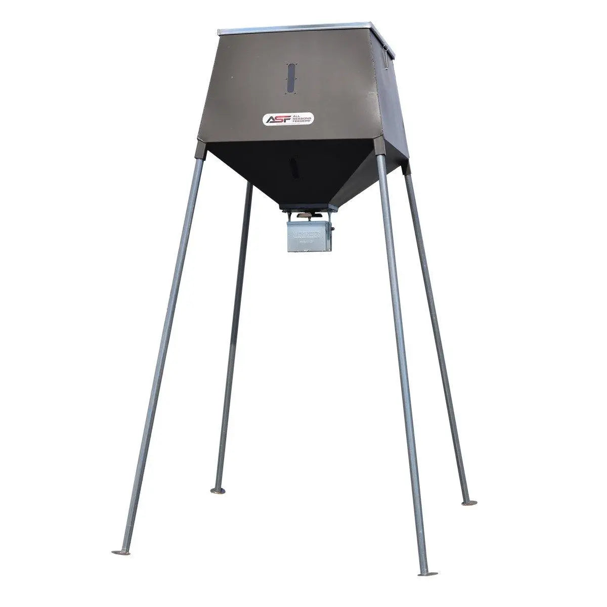1000lb Broadcast w/Solar All Seasons Feeders Broadcast Feeder