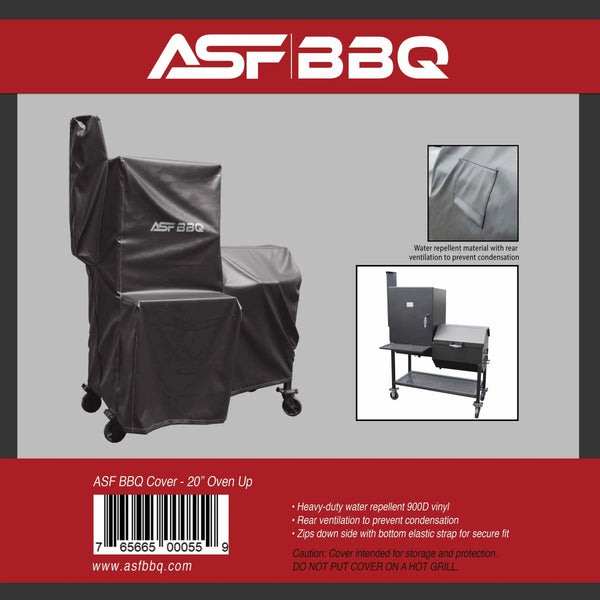 Cover - 20" Oven Up w/Firebox All Seasons Feeders BBQ Pit Cover