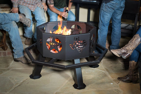 28" Texas Fire Pit All Seasons Feeders Fire Pit