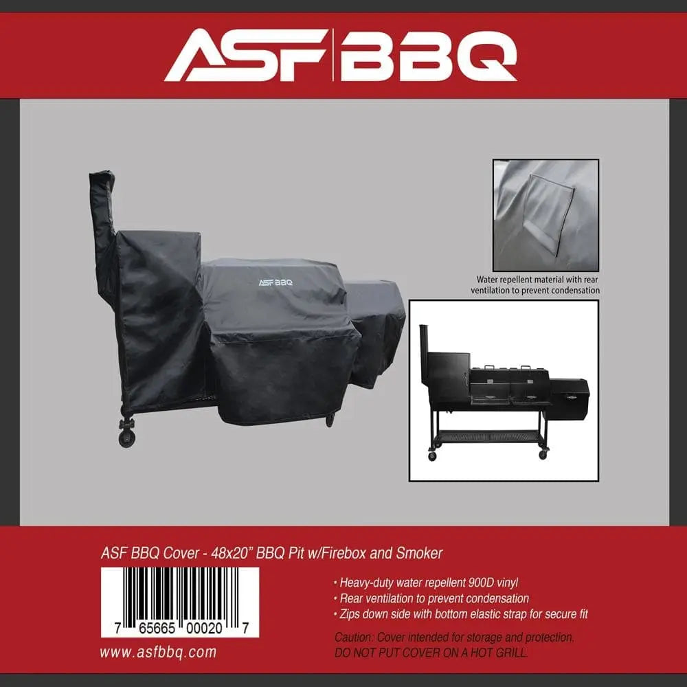 Cover - 48x20 w/Firebox and Smoker All Seasons Feeders