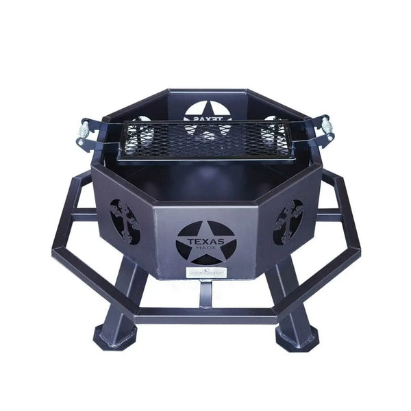 28" Star & Cross Fire Pit All Seasons Feeders Fire Pit