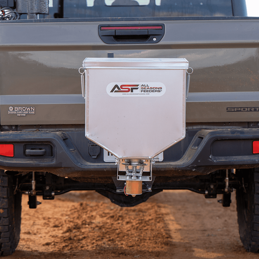 Road Feeders for Deer & More Tailgate Feeders All Seasons Feeders
