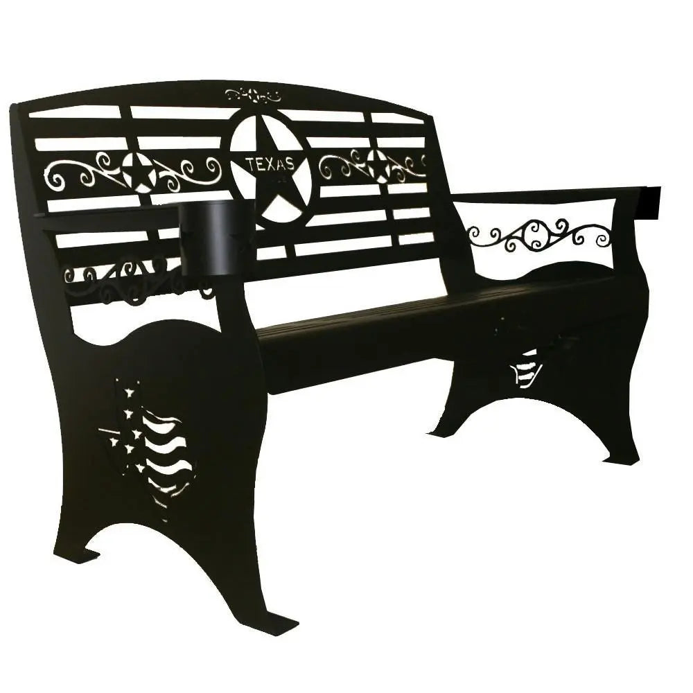 Texas Bench All Seasons Feeders Backyard Furniture