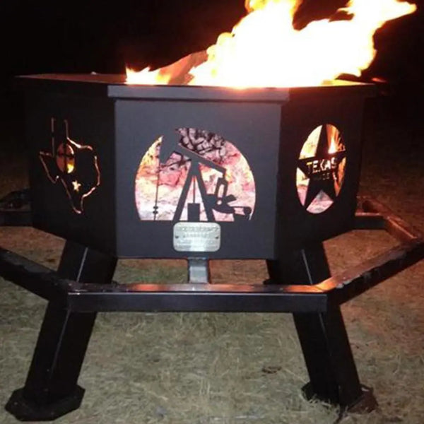 28" Texas Tea Fire Pit All Seasons Feeders Fire Pit